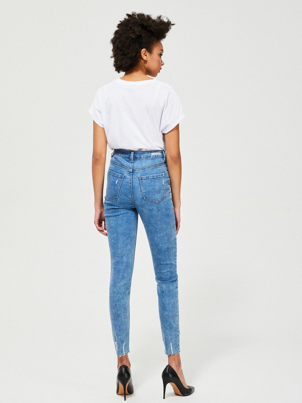 Moodo Jeans skinny da donna blu Moodo