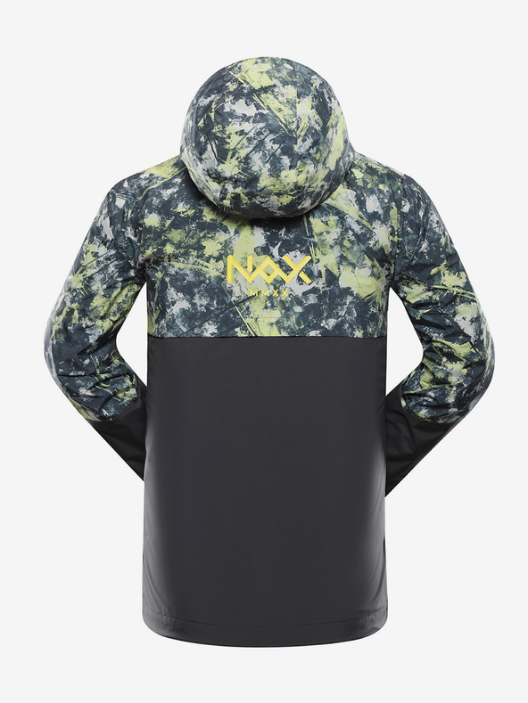 NAX Giacca fantasia gialla e nera da uomo NAX ZALEW