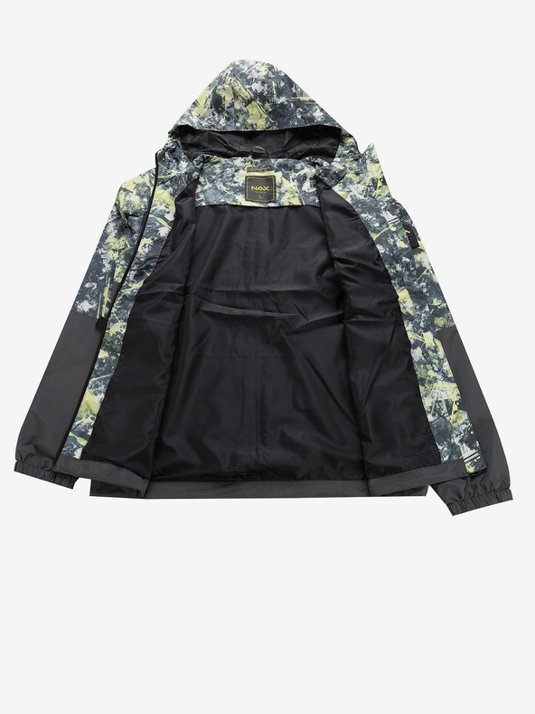 NAX Giacca fantasia gialla e nera da uomo NAX ZALEW