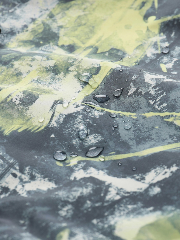 NAX Giacca fantasia gialla e nera da uomo NAX ZALEW