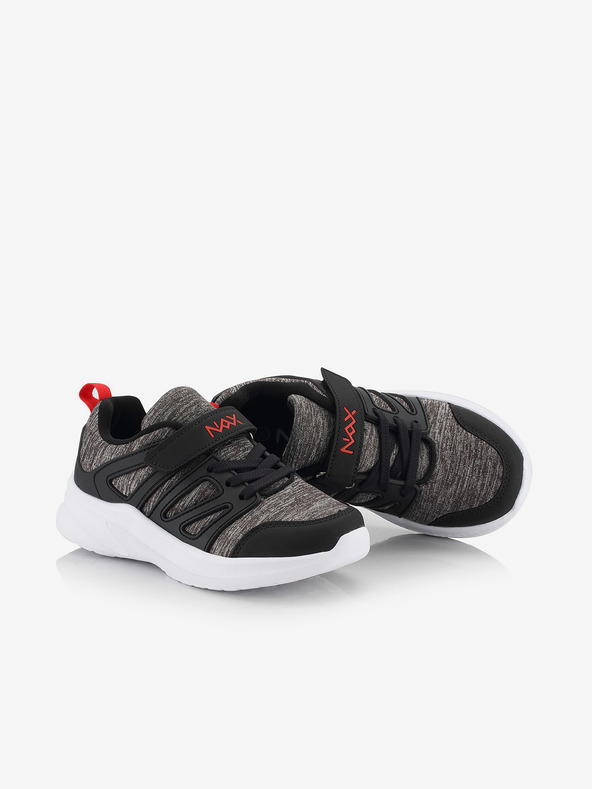 NAX Scarpe da ginnastica nere e grigie da bambino NAX Gorromo
