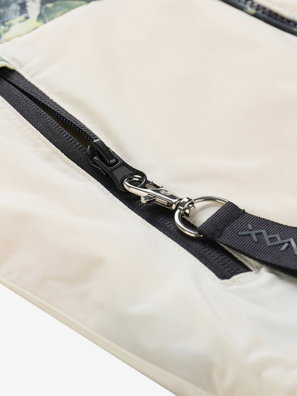 NAX NAX IMUFO Giacca a fantasia gialla e beige per bambini