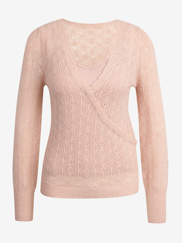 Orsay Maglione da donna ORSAY rosa chiaro in misto lana