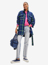 Desigual Giacca Desigual Paris Blue Plaid