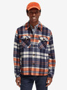 Scotch & Soda Camicia da uomo blu giacca leggera in misto lana Scotch & Soda