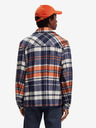 Scotch & Soda Camicia da uomo blu giacca leggera in misto lana Scotch & Soda