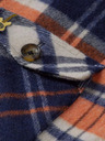 Scotch & Soda Camicia da uomo blu giacca leggera in misto lana Scotch & Soda