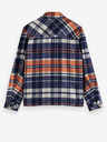 Scotch & Soda Camicia da uomo blu giacca leggera in misto lana Scotch & Soda
