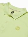 Ombre Clothing Polo Basic Verde Chiaro Uomo Abbigliamento Ombre