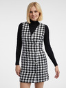 Orsay ORSAY Abito a quadri da donna bianco e nero