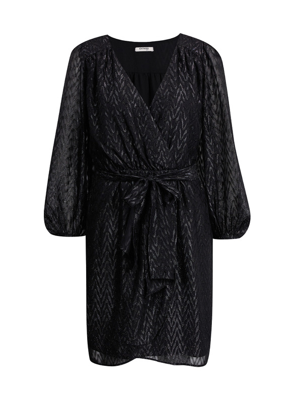 Orsay Abito nero da donna a fantasia ORSAY