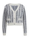 Orsay Cardigan da donna a fantasia bianca e nera ORSAY