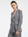 Orsay Giacca a quadri bianca e nera da donna ORSAY