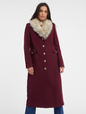 Orsay Cappotto ORSAY donna in lana bordeaux