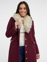 Orsay Cappotto ORSAY donna in lana bordeaux