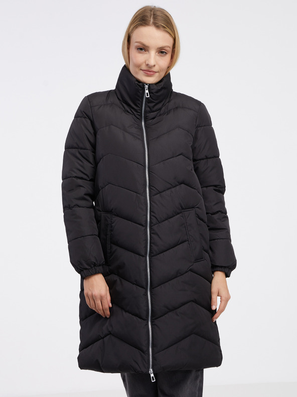 Vero Moda Cappotto trapuntato invernale da donna nero VERO MODA Liga