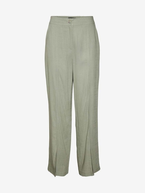 Vero Moda Pantaloni larghi verde chiaro VERO MODA Josie