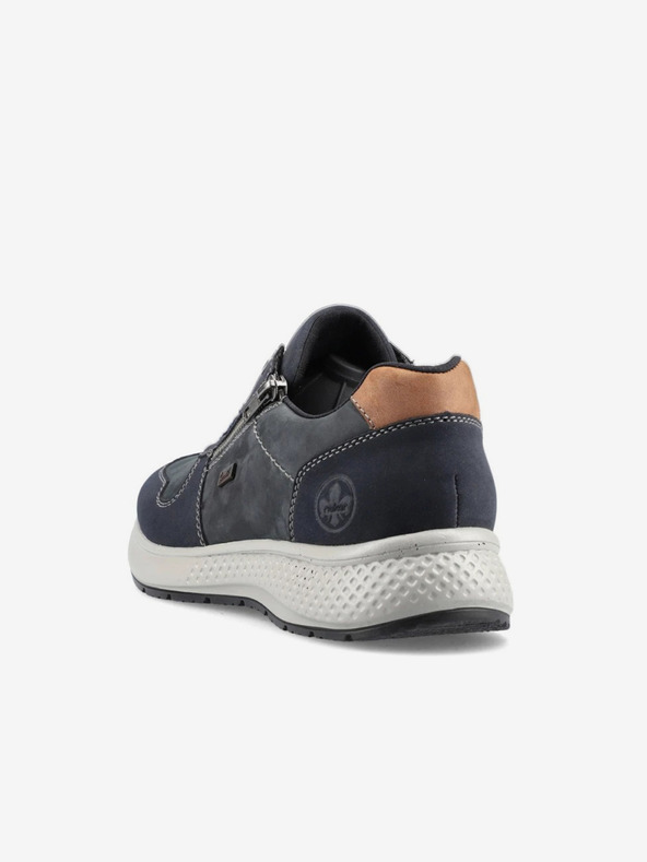 Rieker Stivali da uomo blu con dettagli in pelle Rieker