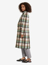 Scotch & Soda Cappotto invernale verde da donna a quadri in misto lana Scotch & Soda