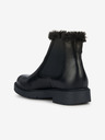 Geox Stivaletti invernali in pelle nera da donna Geox Spherica