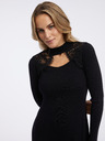 Orsay Abito in maglia nero da donna ORSAY