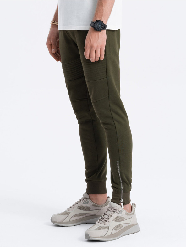 Ombre Clothing Pantaloni da bagno Khaki da uomo Abbigliamento Ombre