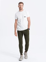 Ombre Clothing Pantaloni da bagno Khaki da uomo Abbigliamento Ombre