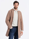 Ombre Clothing Cappotto leggero da uomo marrone chiaro Ombre Clothing