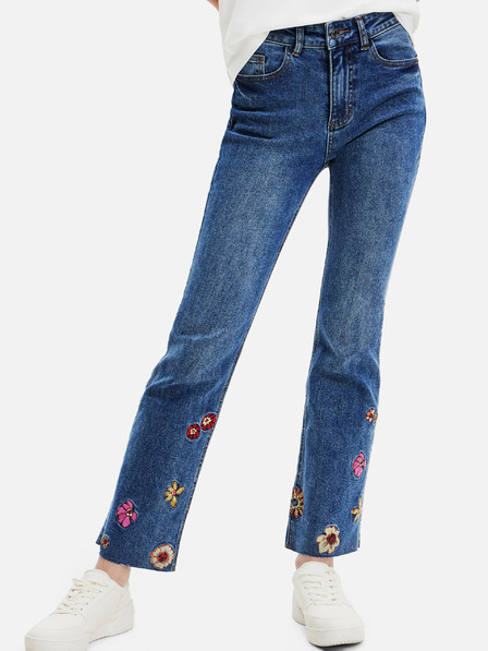 Desigual Jeans blu da donna dalla vestibilità svasata Desigual Nicole