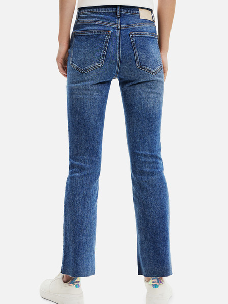 Desigual Jeans blu da donna dalla vestibilità svasata Desigual Nicole