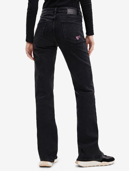 Desigual Jeans bootcut neri da donna Desigual Vidin