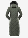 ALPINE PRO Cappotto trapuntato verde da donna ALPINE PRO Gosbera