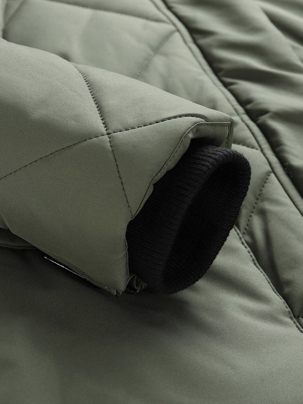 ALPINE PRO Cappotto trapuntato verde da donna ALPINE PRO Gosbera