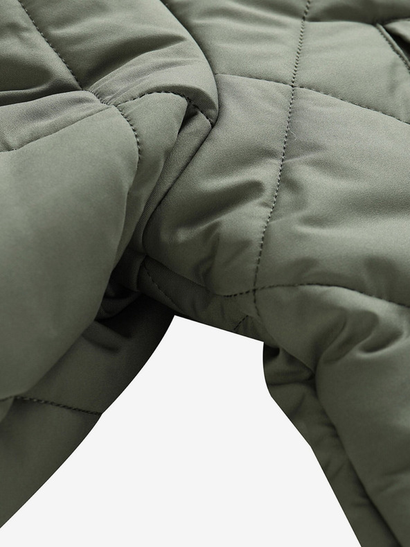 ALPINE PRO Cappotto trapuntato verde da donna ALPINE PRO Gosbera