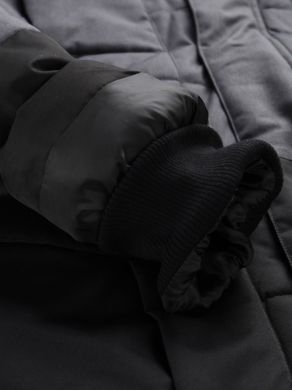 ALPINE PRO Giacca invernale nera da uomo ALPINE PRO Egyp