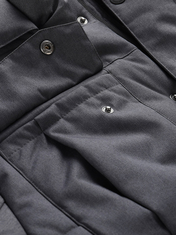 ALPINE PRO Giacca invernale nera da uomo ALPINE PRO Egyp