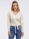 Orsay Maglione da donna color crema ORSAY