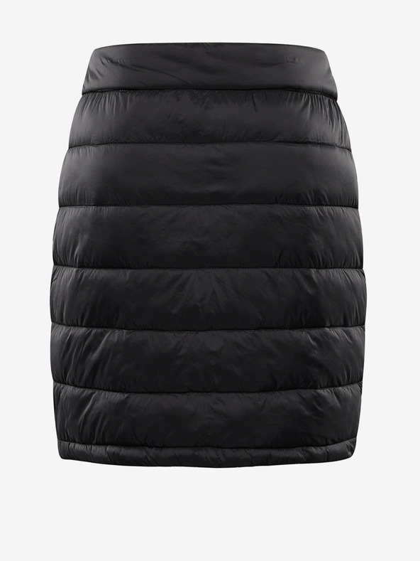 ALPINE PRO Gonna trapuntata nera da donna ALPINE PRO Lorfa