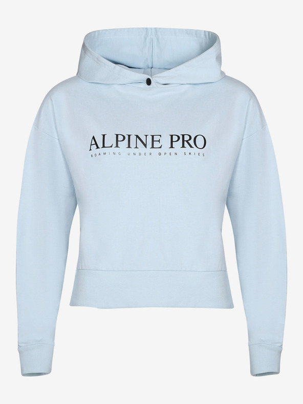 ALPINE PRO Felpa ALPINE PRO Jefewa blu chiaro da donna