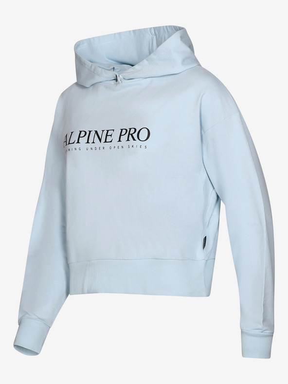 ALPINE PRO Felpa ALPINE PRO Jefewa blu chiaro da donna