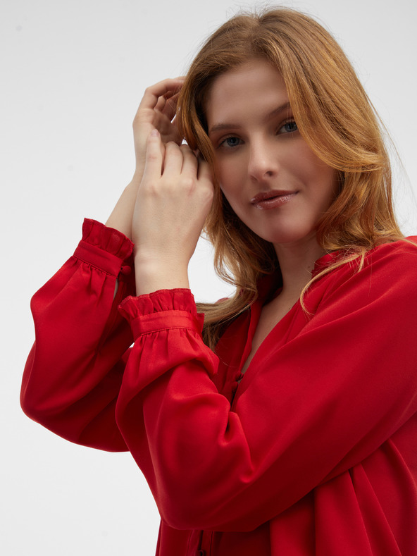 Orsay Camicetta da donna rossa ORSAY