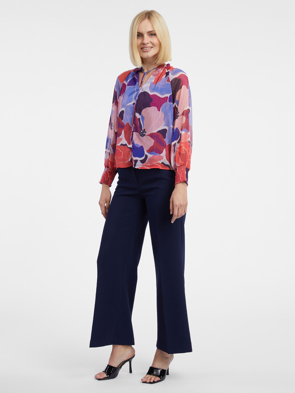 Orsay Camicetta floreale rossa da donna ORSAY