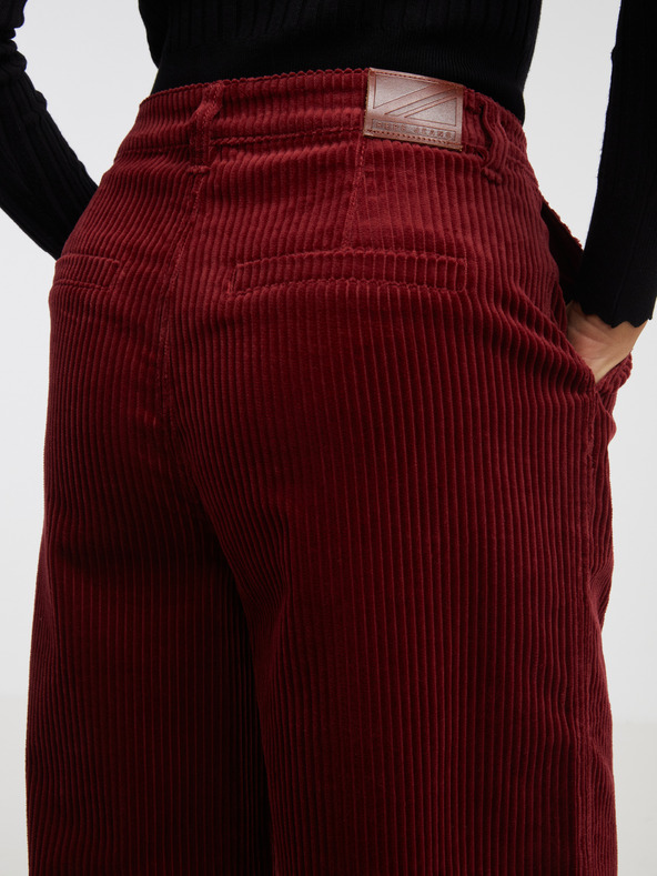 Pepe Jeans Pantaloni svasati rossi da donna Pepe Jeans Cecilia Cord