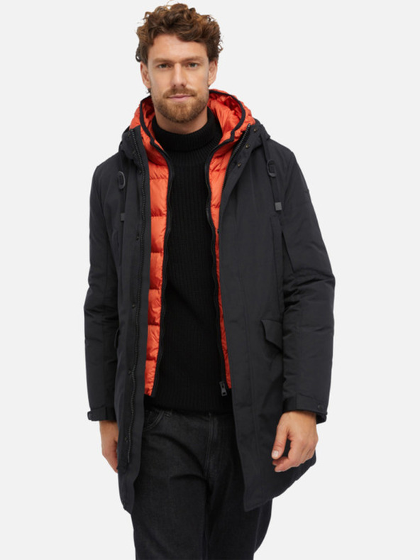 Geox Parka invernale nero da uomo Geox Velletri