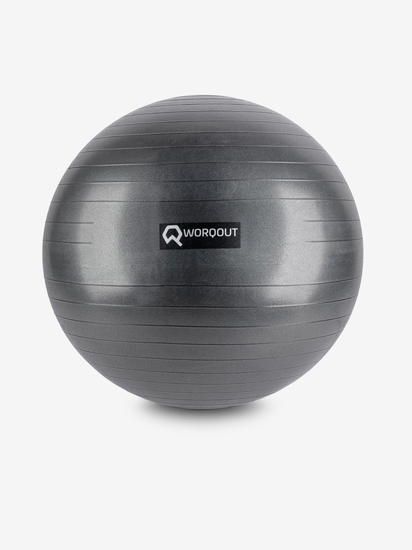 Worqout Palla da ginnastica nera 65 cm Worqout Gym Ball