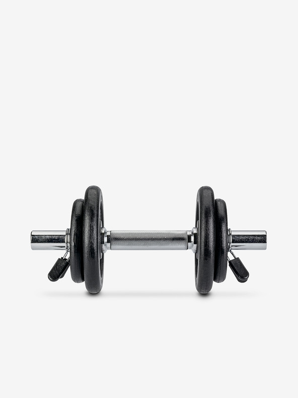 Worqout Set di manubri in vernice Worqout nero