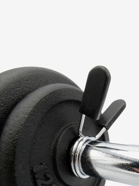 Worqout Set di manubri in vernice Worqout nero