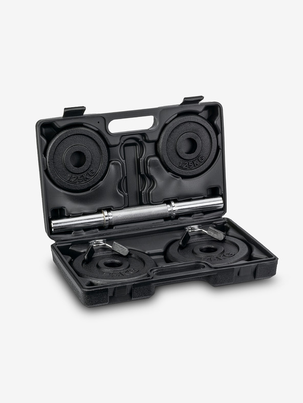 Worqout Set di manubri in vernice Worqout nero