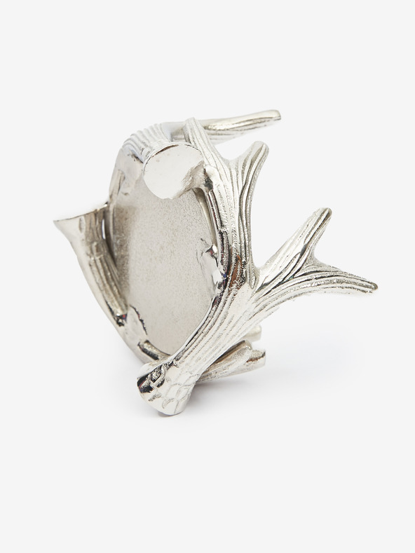 SIFCON Portacandele Tea Light SIFCON Antlers in colore argento