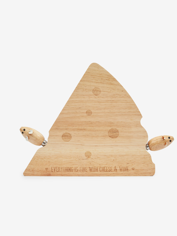 SIFCON Set di taglieri e coltelli in legno SIFCON